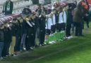 Racing Santander'li oyuncuların yaptığı Protesto ..