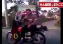 Rahatına düşkün motorcu