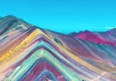 Rainbow Mountain in Peru