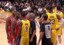 Rajon Rondo doesnt hesitate to throw the hook at Chris Paul!