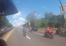 Range Rover Runs Over Bikers in NYC - Extreme Chasing !