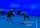 Rare video of LCW and Lin Dan!!