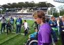 Real Madrid players and coach take selfies with fan