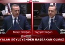 Recep Erdoğan: Yalan Söyleyenden Başbakan olmaz!