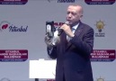 Recep Tayyip Erdoğan &quotBu elimde görmüş olduğunuz çay..."
