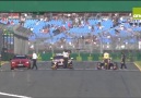 Red Bull F1 vs V8 Supercar vs C63 AMG @ 2014 Australian GP