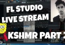 Redhead Live Stream 10: FL Studio / Twitch - Making KSHMR Tune...