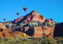 Red Rock Balloon Rally 2016 - Floating Around Pyramid Peak Dec...