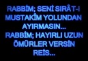 REİS-İ CUMHUR'DAN MESAJ VAR
