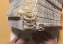 Relaxing Stuff - Oddly Satisfying Book Folding Artworks Facebook