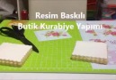 Resim Baskılı Butik Kurabiye Yapımı )Kolay gelsin )