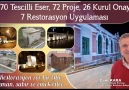 Restorasyon zor bir iştir. Zaman sabır ve emek ister...