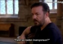 Richard Dawkins ve Ricky Gervais;  Ateizm üzerine konuşuyor ..