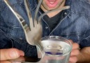 Rick Lax - &quotMIXWATER CHALLENGE" DESTROYS A FORK (CRAZY MAGICAL REACTION)