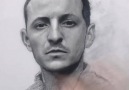 RIP Chester ! Type RIP in the comment box Credit goes to -theportraitart