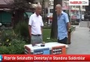 Rize'de DEMİRTAŞ Standına SALDIRI!