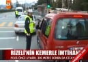 Rize'li sürücüler uyanıksa, Rize'nin polisleri de uyanıktır :)