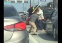 Road rage turned into backyard wrestling!