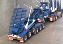 Road Train Truck With Transforming Trailer