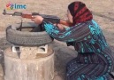 Rojavalı anneler askeri eğitimde