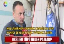 Roket değil oksijen tüpü!