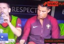 Ronaldo takım arkadaşının bacağına kendi bacağı sanıp vurursa. :D