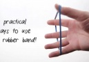 10 RUBBER BAND HACKS