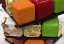 Rubiks Cube Cakes by the Parisien pastry chef Cedric Grolet