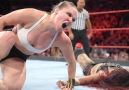 Ruby Riott does her best to push Ronda Rousey to the limit on WWE Raw!