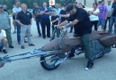 Ryan and Horny Mike fire up the Vintage Works Custom Motorcycle