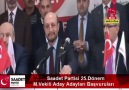 Saadet Partisi Bursa 25.Dönem Millet Vekili Aday Adayları Açık...