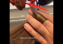 Saç kırıklarını alma tekniği