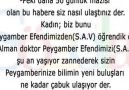 Sağlık mı istersiniz.. Peygamberimizin(S.A.V) sünnetine sarılı...