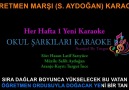 Salih Aydoğan&ait farklı bir öğretmen... - Okul Şarkıları Karaoke