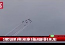 SAMSUNDA TÜRK YILDIZLARI NEFES KESTİ
