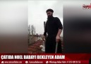 Samsun Haber - Çatıda Noel Baba bekleyen adam Facebook