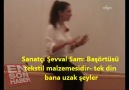 Sanatçı Şevval Sam Başörtüsü tekstil malzemesidir