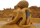 Sandcastle sculptors create amazing works of art in DenmarkCredit ViralHog