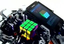 5 Saniyede Rubik Küpü Çözen Alet - Yok Artık :)