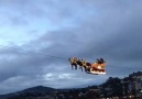 Santa has spotted In Montreux Switzerland @amirasani13
