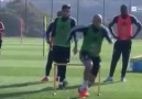 SAQ training and a small sided game to goal by Swansea City