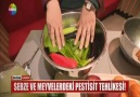 Sebze ve Meyvelerdeki Pestisit Tehlikesi!Tehlikeye böyle önlem alın!