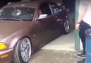 Seeing stanced cars getting stuck is so entertaining