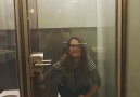 See-through bathroom door