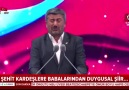 Şehit kardeşlere babalarından duygusal şiir...