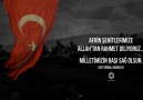 Şehitlerimize Allahtan Rahmet Diliyoruz... Milletimizin Başı Sağ Olsun.