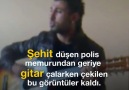 Şehit polis memurundan geriye bu görüntüler kaldı