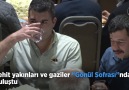 Şehit yakınları ve gaziler Eyüpsultan&Gönül Sofrasında buluştu.