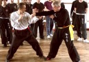 Self-Defense Training in Wing Chun with Sifu Didier Beddar in Paris France.