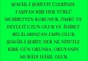 ŞEMAİL-İ ŞERİFE